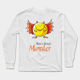 Mom's Sweet Monster Long Sleeve T-Shirt